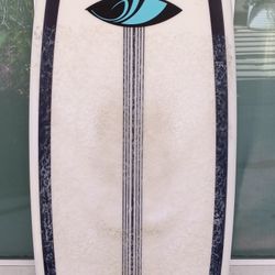 5'8" Sharpeye Disco Cheater Surfboard Fusion E2 Epoxy 5 Fin FCS2