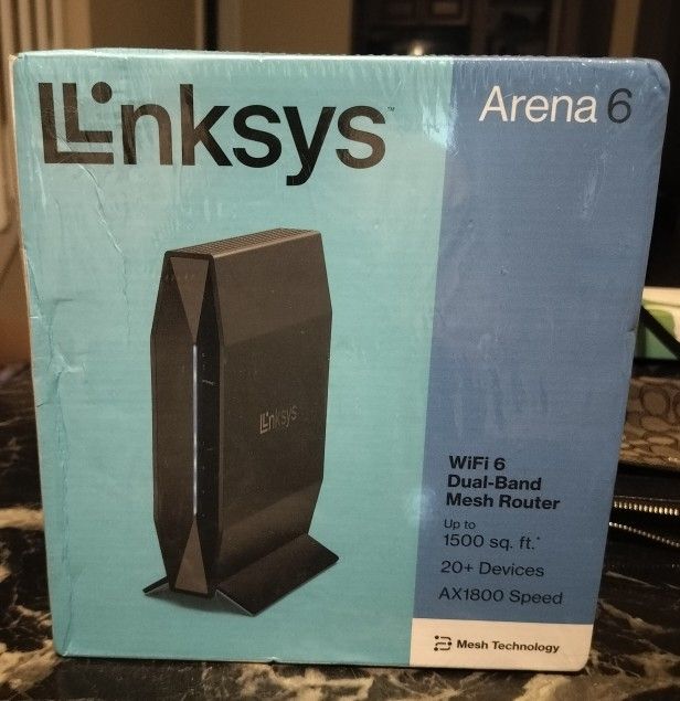 linksys Area 6 E7350 wifi 6 dual band mesh router AX1800 (NEWLY SEALED)