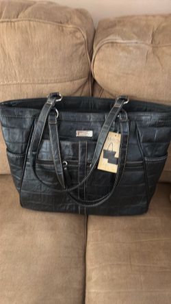 Large leather handbag, multi sac, $65