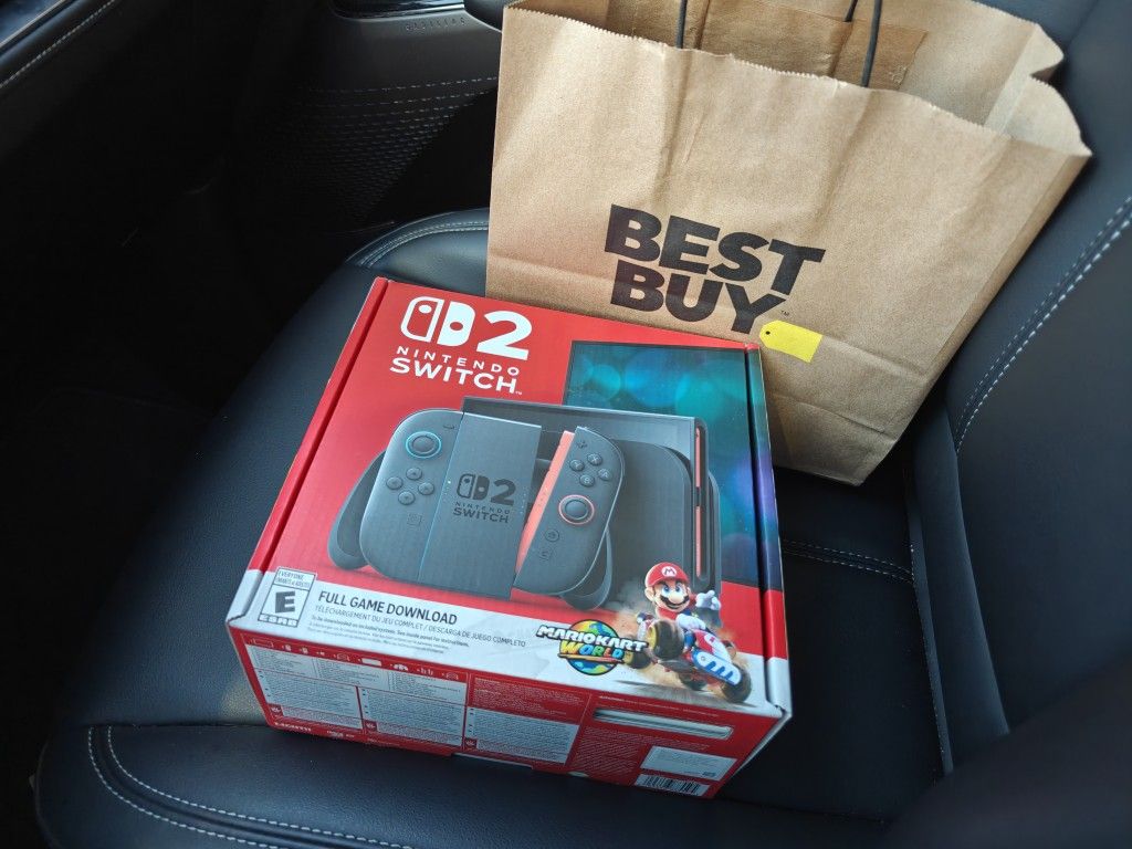 Nintendo Switch 2 Mario Kart Bundled Sealed New