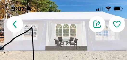 Party Tent27foot X 8 Foot
