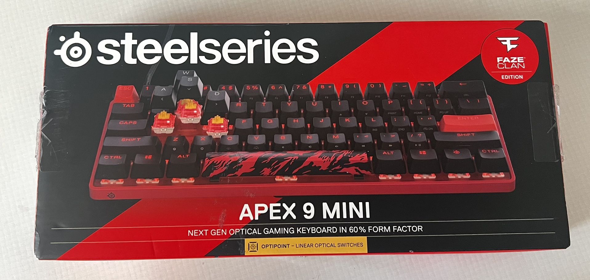 FaZe Clan Apex 9 Mini Gaming Keyboard