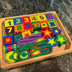 Melissa & Doug Lacing Beads