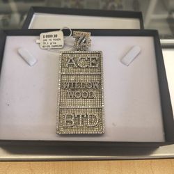 10k Solid Gold Diamond Pendant 79.1 Grams Layway Available 10% Down If You Interested Please Make Sure You Ask For Maribel Thank You 