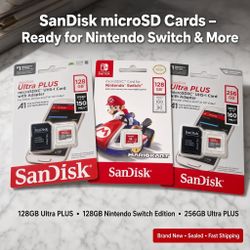 Sandisk microSD cards