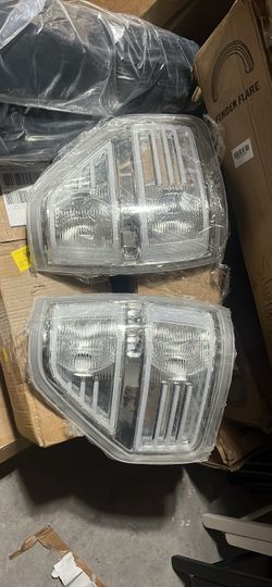 Clear housing 09-14 F150 tail lights