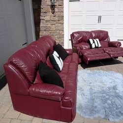 Sleek & Stylish Leather Sofás 