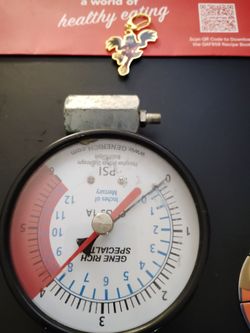 Gene Rich Specialty PSI Pressure Gauge