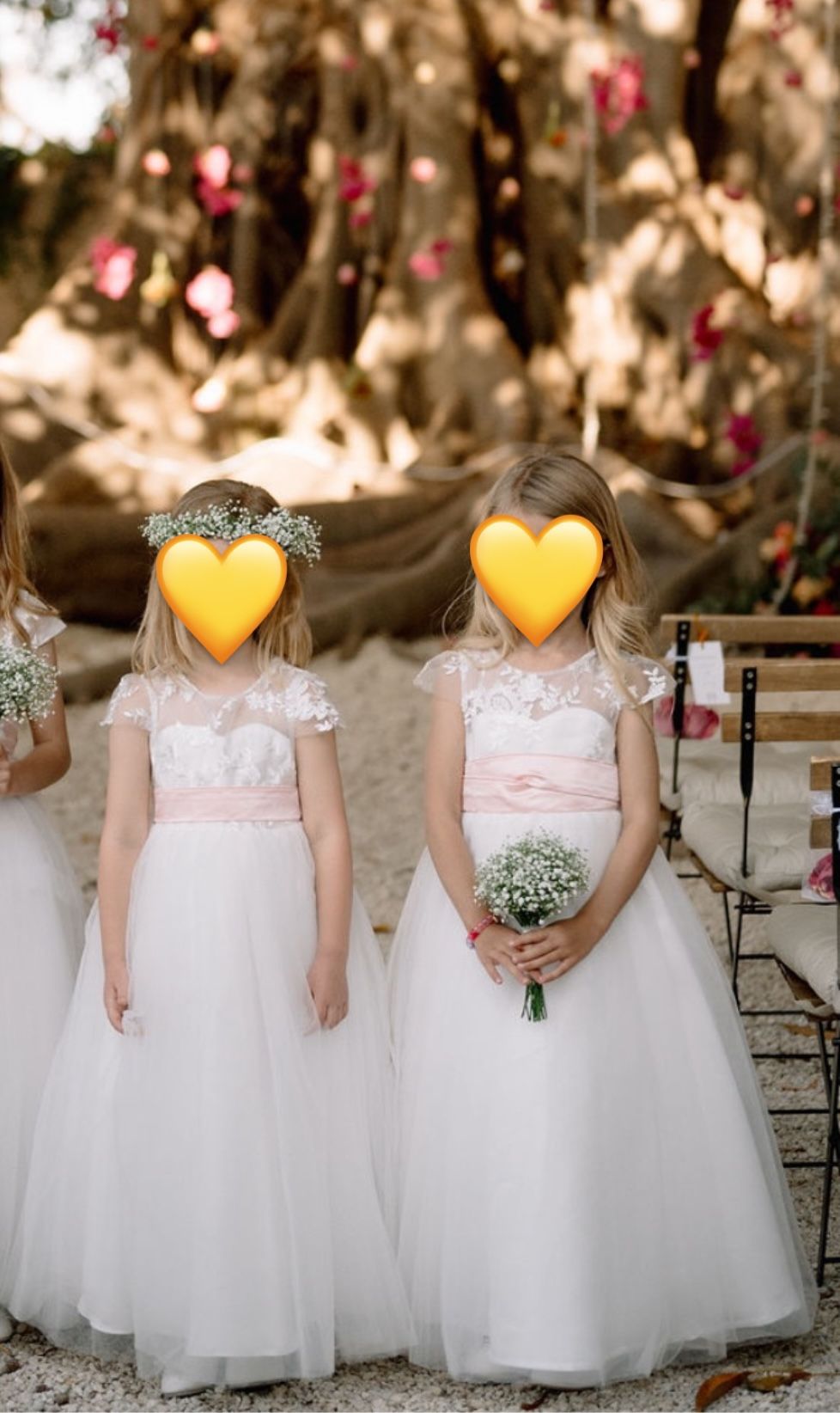 Size 5 and 7 Flower Girl Dresses