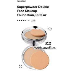 🆕Clinique Superpowder Double Face Makeup Foundation 