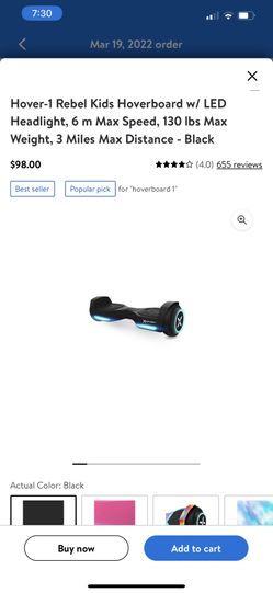 Hover-1 Rebel Kids Hoverboard
