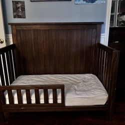 Crib To Bed Convertible Set 