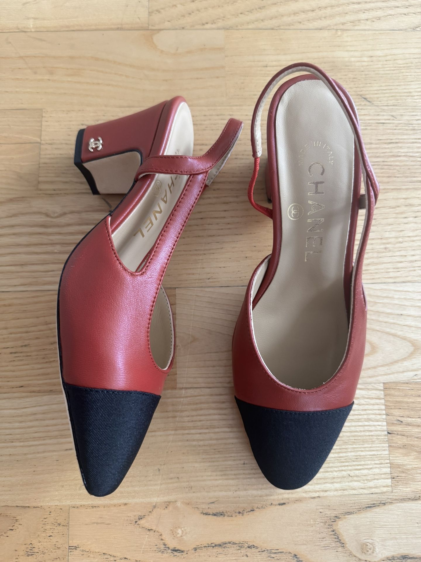 Chanel Red Heels 36
