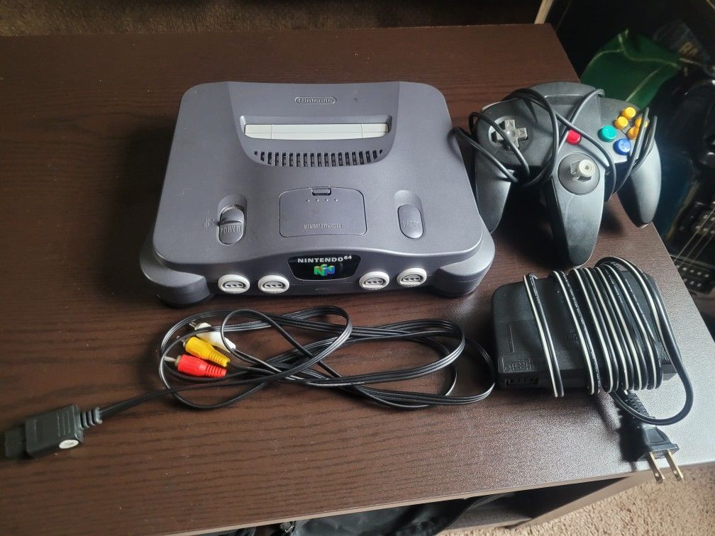 Nintendo 64 Console And Games