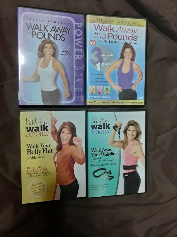 Leslie Sansone Walk Workout DVDs 4 Count