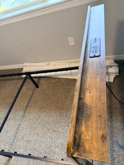 Kids twin bed with built in power and usb ports