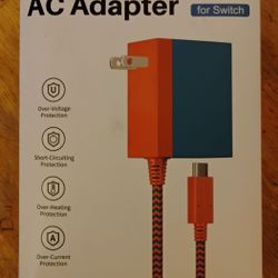 Nintendo Switch USB-C Wall Charger Brand New Factory Sealed Box 