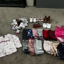 Baby Girl Clothes Socks And Shoes