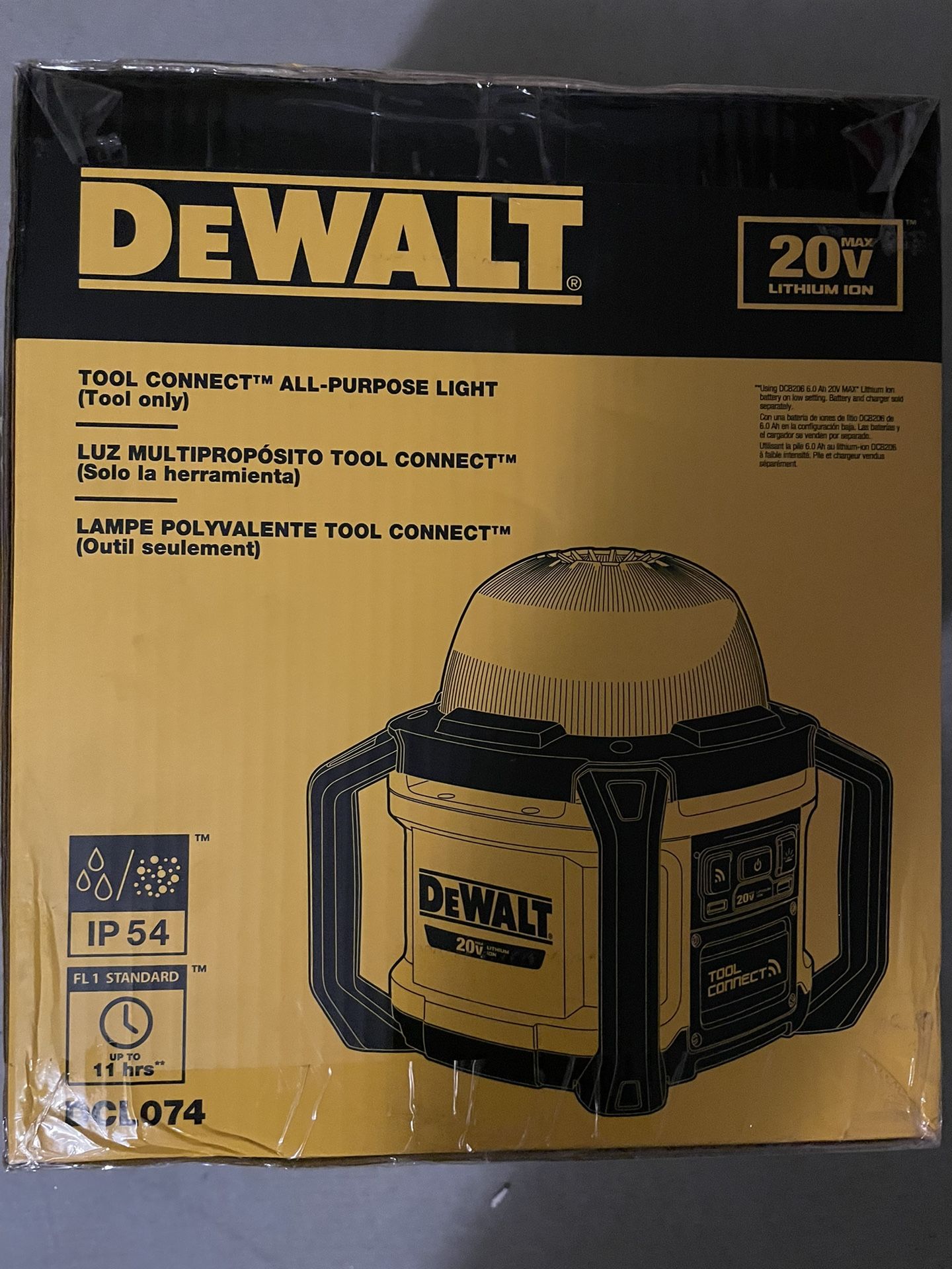 DeWalt Tool Connect All Purpose Light 20v