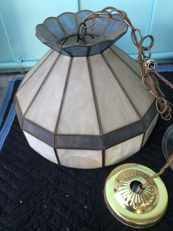 Stained Glass Chandelier