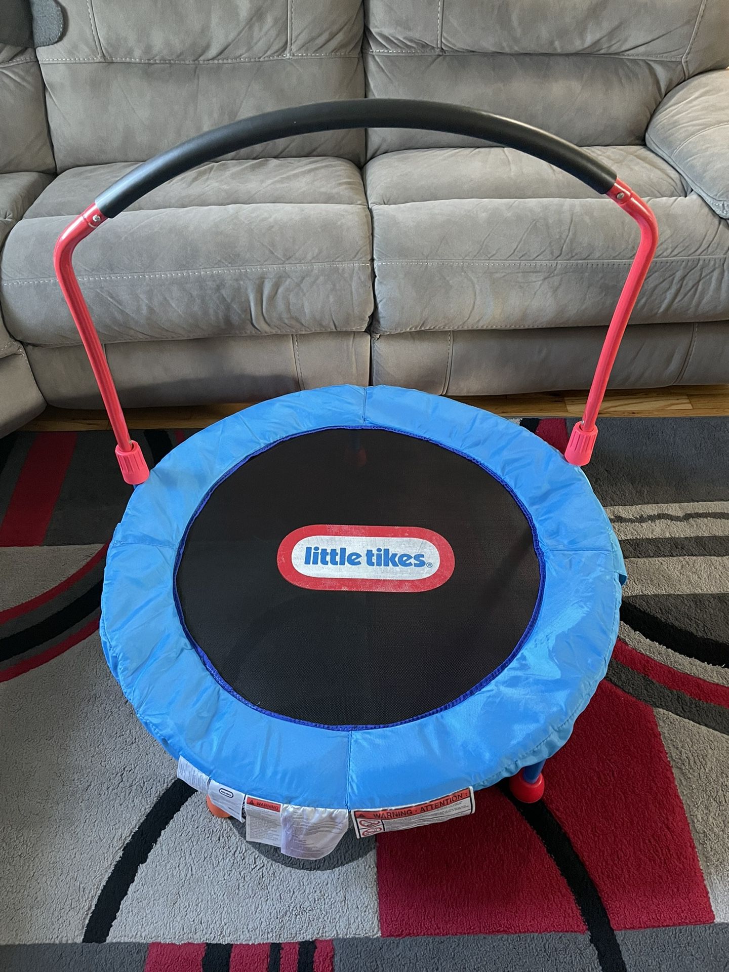 Little tikes trampoline easy store sale