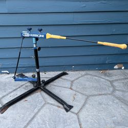 FREE - Skillz Hurricane Kids Batting Swing Machine 