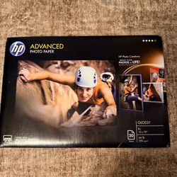 13" x 19" Photo Paper HP Advanced Glossy 20 Sheets