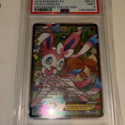 PSA 9 Sylveon EX Radiant Collection 