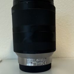 Sony Lens 18 - 200