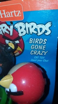 Angry Birds cat rattle toys