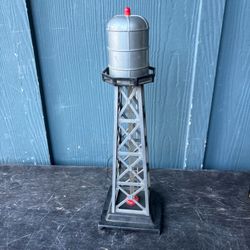 Vintage Marx 0465 O Gauge Bubbling Water Tower 14.25” Tall 1950’s UNTESTED