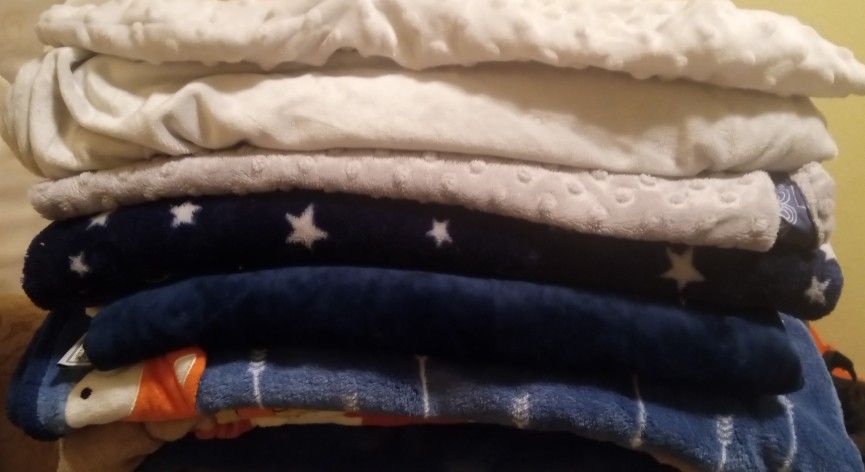 Bundle Baby Boy Blankets Soft And Warm
