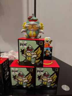 Hello Kitty X Godzilla McDonald's Toys