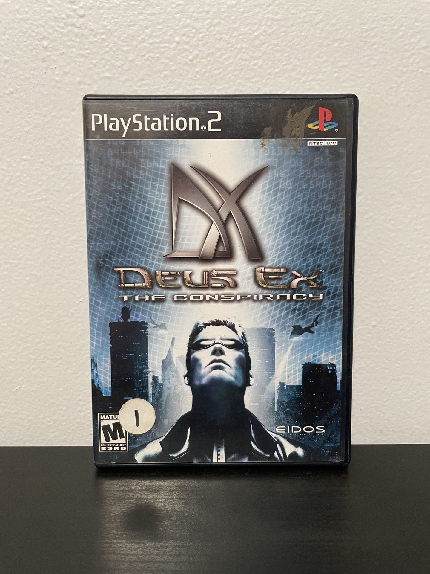 Deus Ex The Conspiracy PS2 PlayStation 2 CIB Video Game 2002