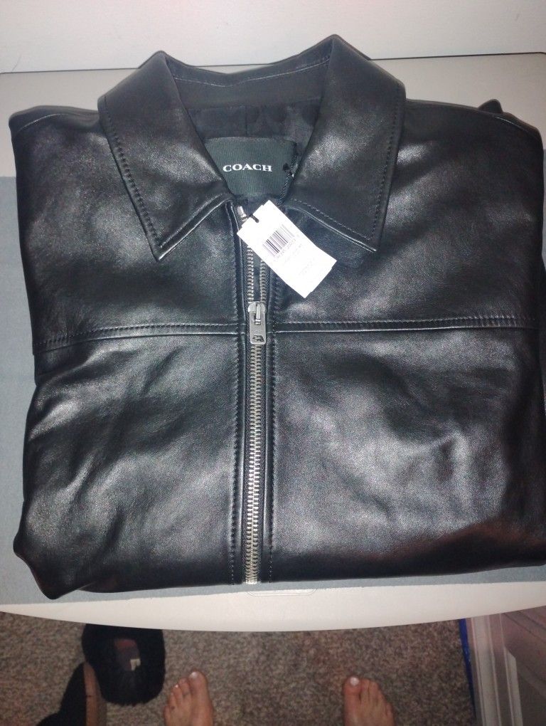 Coach Men's Leather Jacket