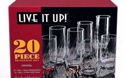 20 piece Glass set