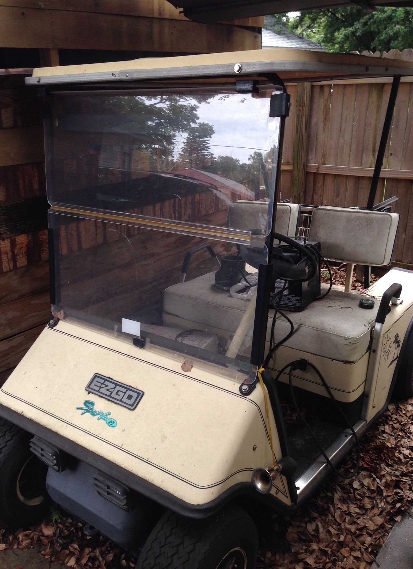 Steel body ezgo golf cart