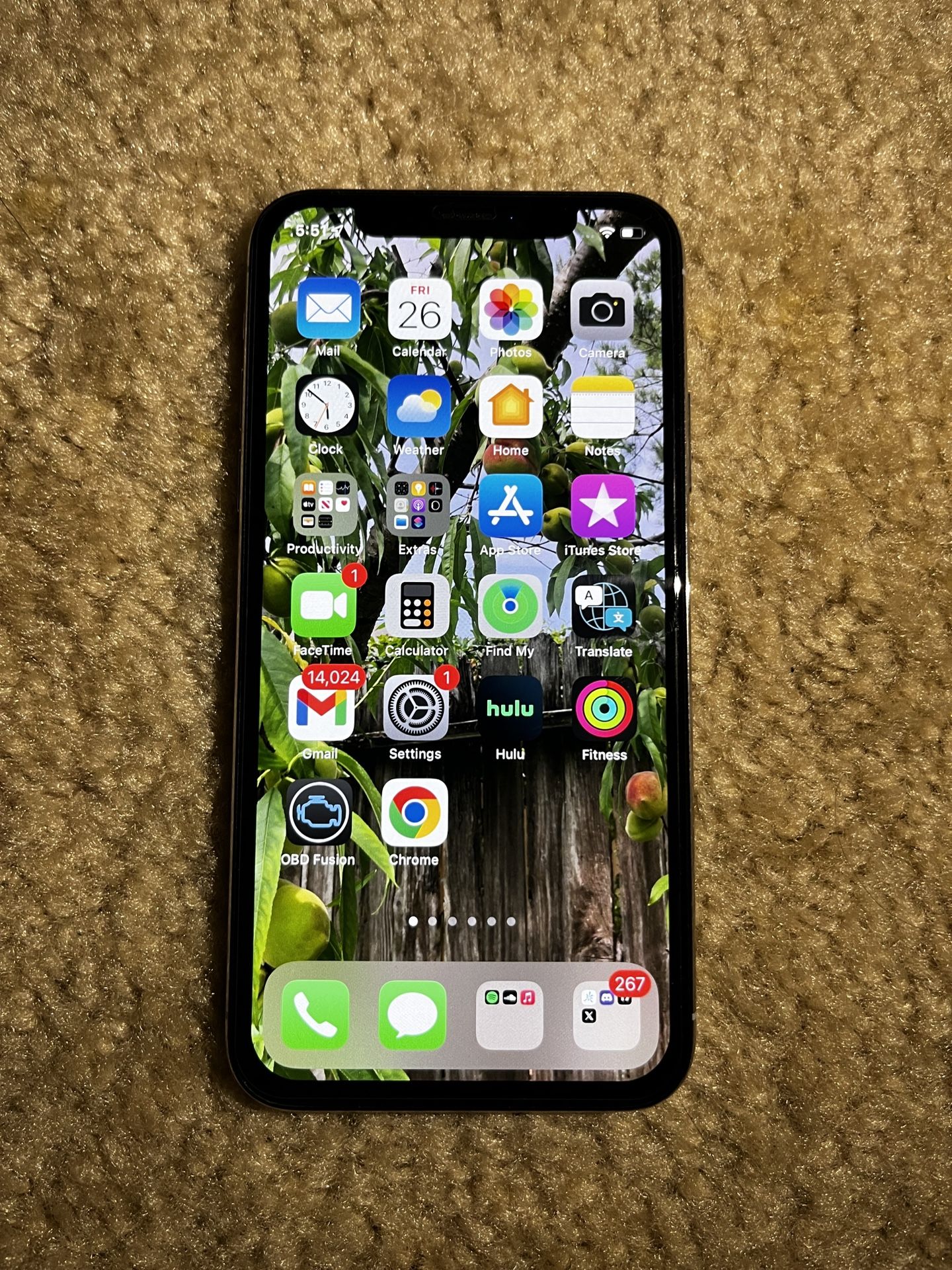 iPhone X 256GB Unlocked (White)