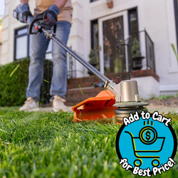 Senix 16 in. 60V Max Straight Shaft Cordless String Trimmer, Battery and Charger Included