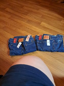 2 Pair Of Brand New 505 With Tags Levi's Never Worn