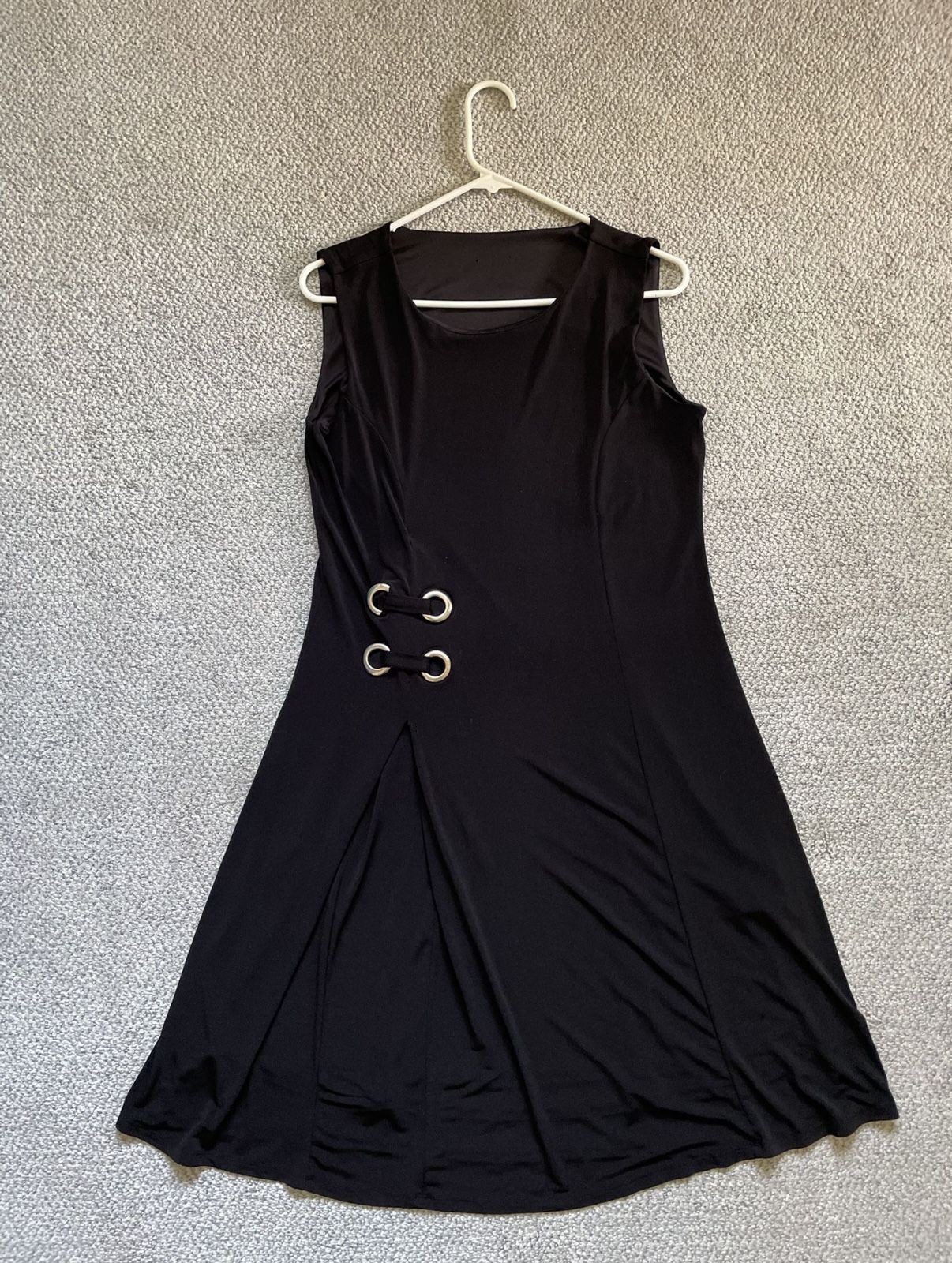 H&M Black Women's Sleeveless Dress Size Medium LBD