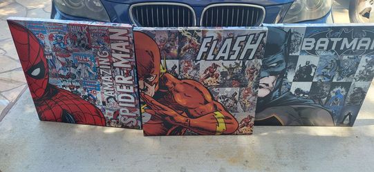 Super Hero Wall Art