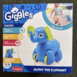 Elephant pull-along toy