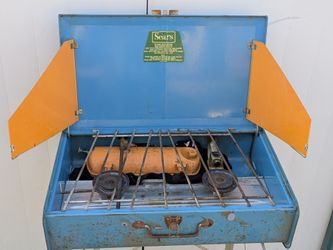 VINTAGE COLEMAN/SEARS CAMP STOVE