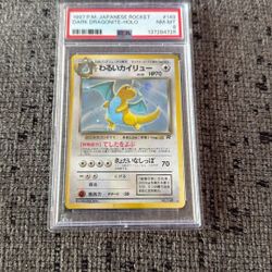 Dark Dragonite Holo PSA 8 1997