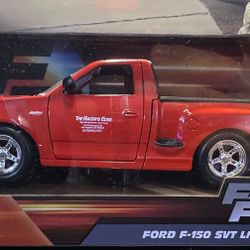 Jada Toys 1:24 Fast & Furious Ford F-150 SVT Lightning Diecast Vehicle
