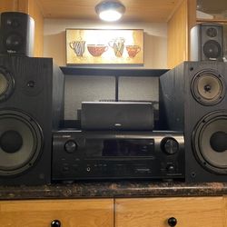 Denon Surround Sound Stereo System 