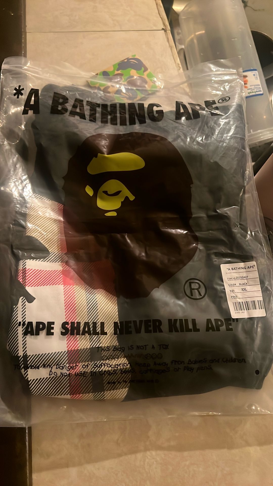 Bape/burry Collab
