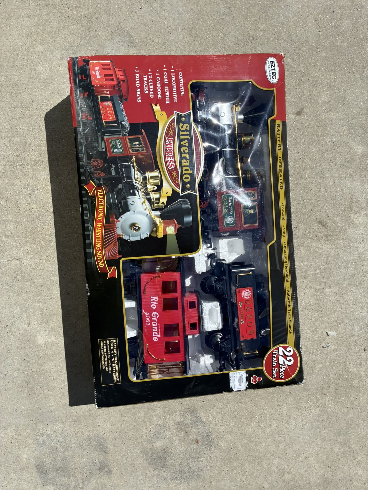 Express 22-Piece Battery Operated Train Set