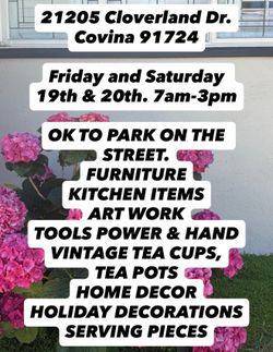 ESTATE SALE/ YARD SALE/ GARAGE SALE